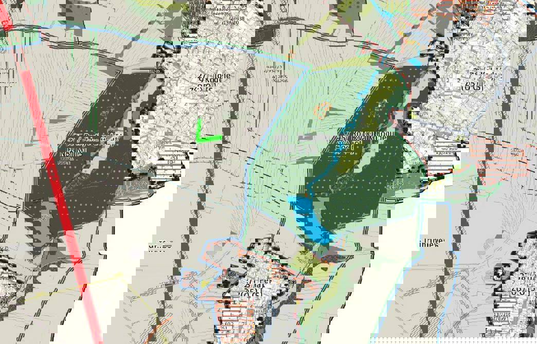 Dražba pozemkú v Praze Hájek 3